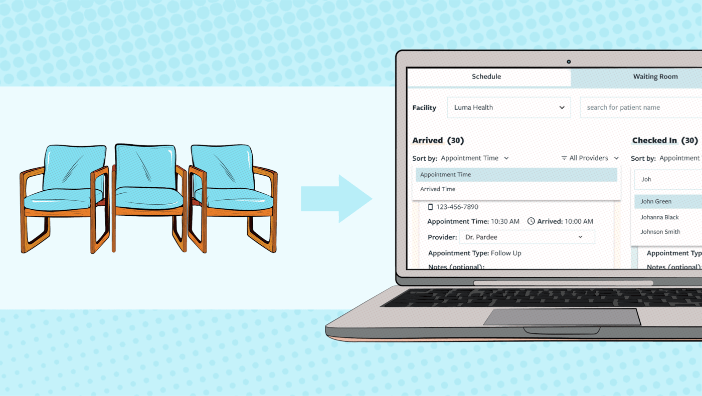 Solve the Top Two Waiting Room Pain Points Plaguing Practices in the Age of COVID-19 with Luma Health’s New Zero Contact Waiting Room - Luma Health