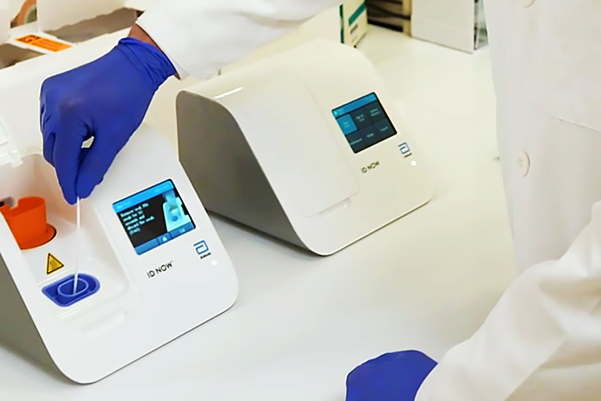 Abbott 5-minute COVID test