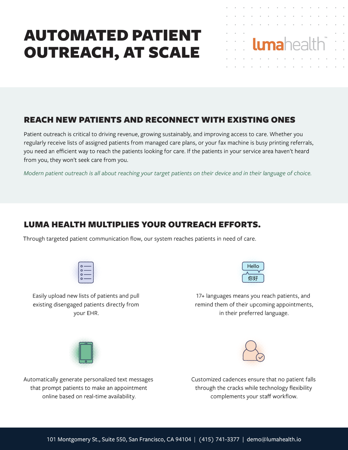 Automated Patient Outreach